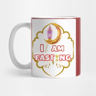 I am fasting, ramadan kareem mubarek Mug